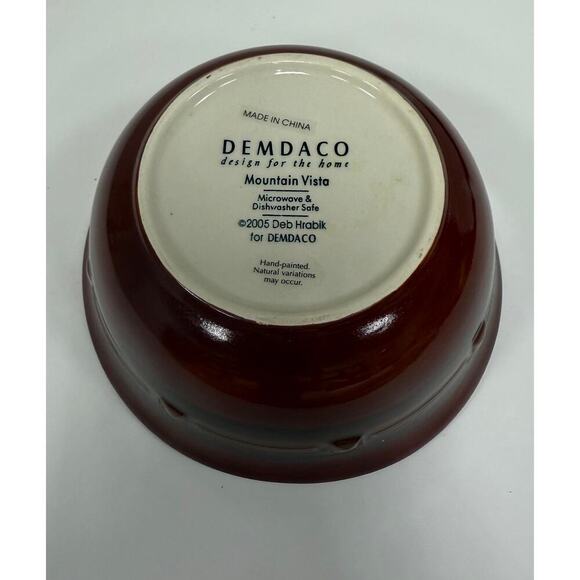 New "Mountain Vista" collection by DEMDACO Bowl. KT12900 - Picture 3 of 4
